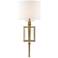 Crystorama Clifton 20" High Aged Brass Wall Sconce