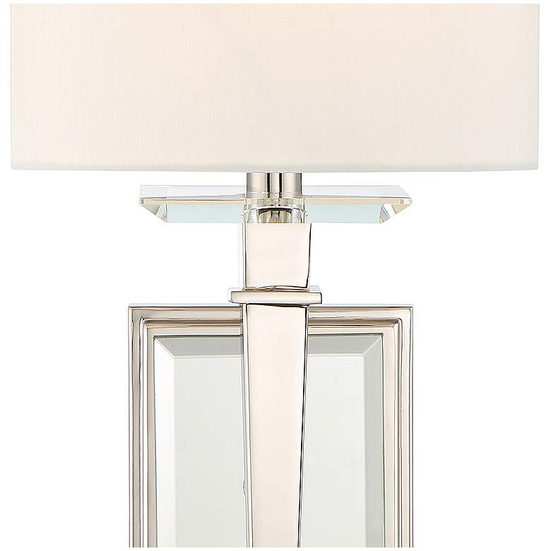 Image 2 Crystorama Clifton 20" High Polished Nickel Wall Sconce more views