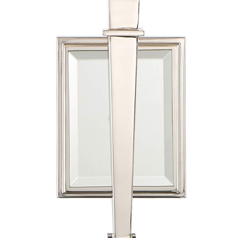Image 3 Crystorama Clifton 20" High Polished Nickel Wall Sconce more views