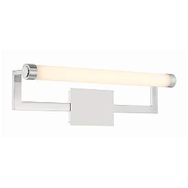 Image1 of Crystorama Clinton 1 Light Polished Nickel Bathroom Vanity