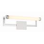 Thumbnail1 of Crystorama Clinton 1 Light Polished Nickel Bathroom Vanity