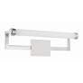 Thumbnail2 of Crystorama Clinton 1 Light Polished Nickel Bathroom Vanity more views