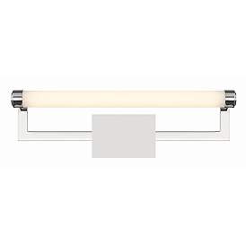 Image3 of Crystorama Clinton 1 Light Polished Nickel Bathroom Vanity more views