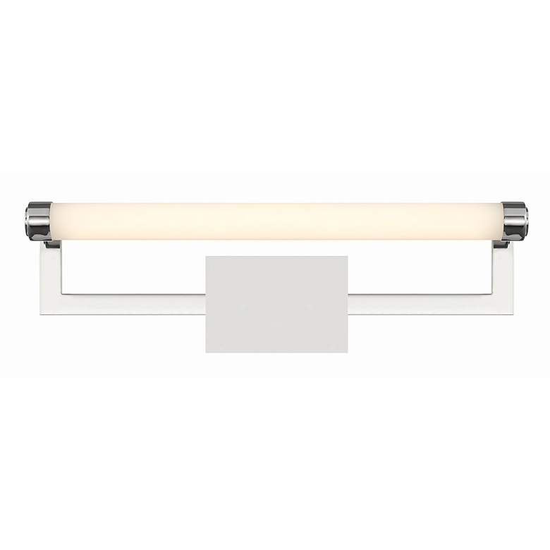 Image 3 Crystorama Clinton 1 Light Polished Nickel Bathroom Vanity more views