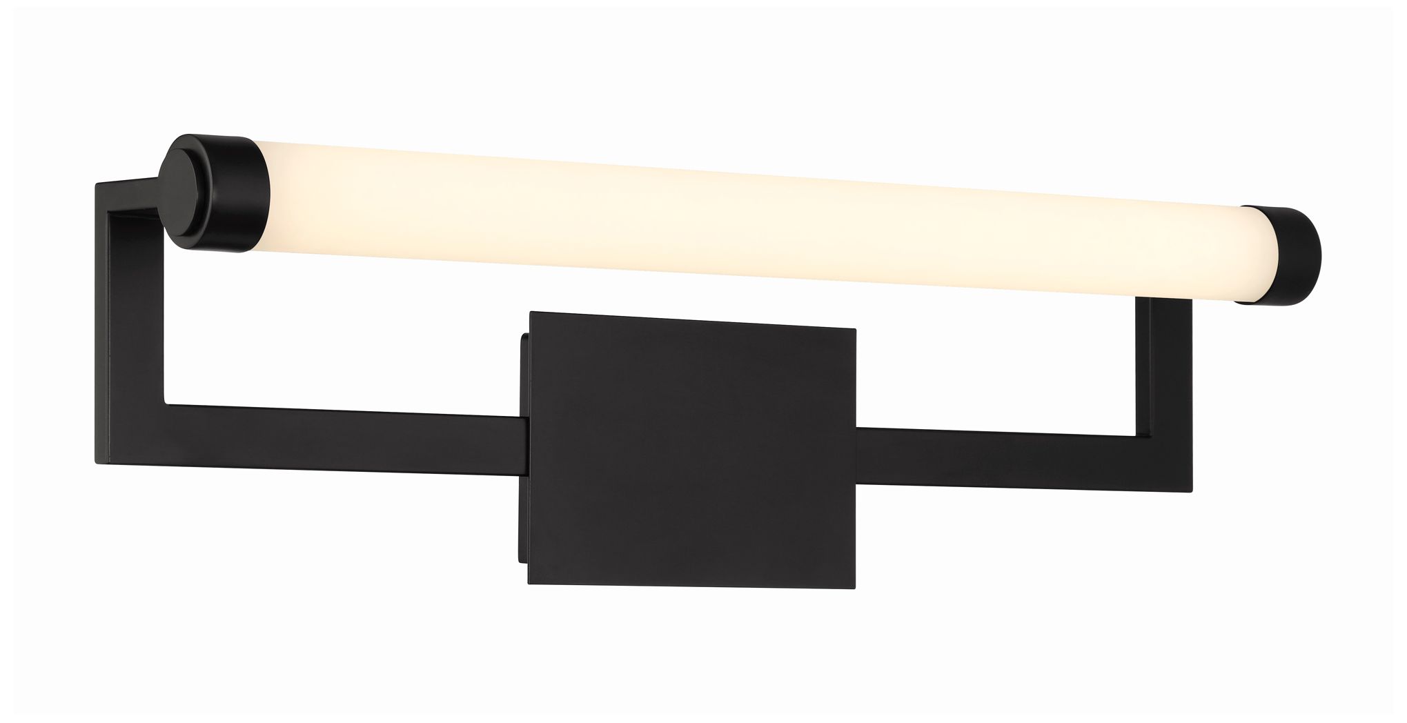 Image 2 Crystorama Clinton 26.25'' LED Matte Black Picture Light