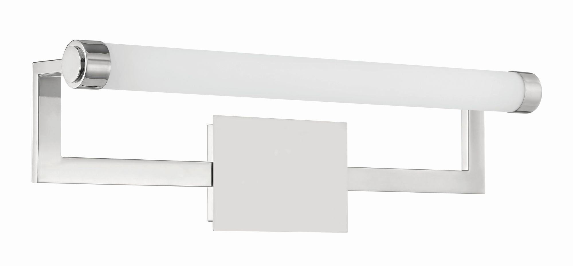 Image 2 Crystorama Clinton 26.25'' LED Polished Nickel Picture Light more views