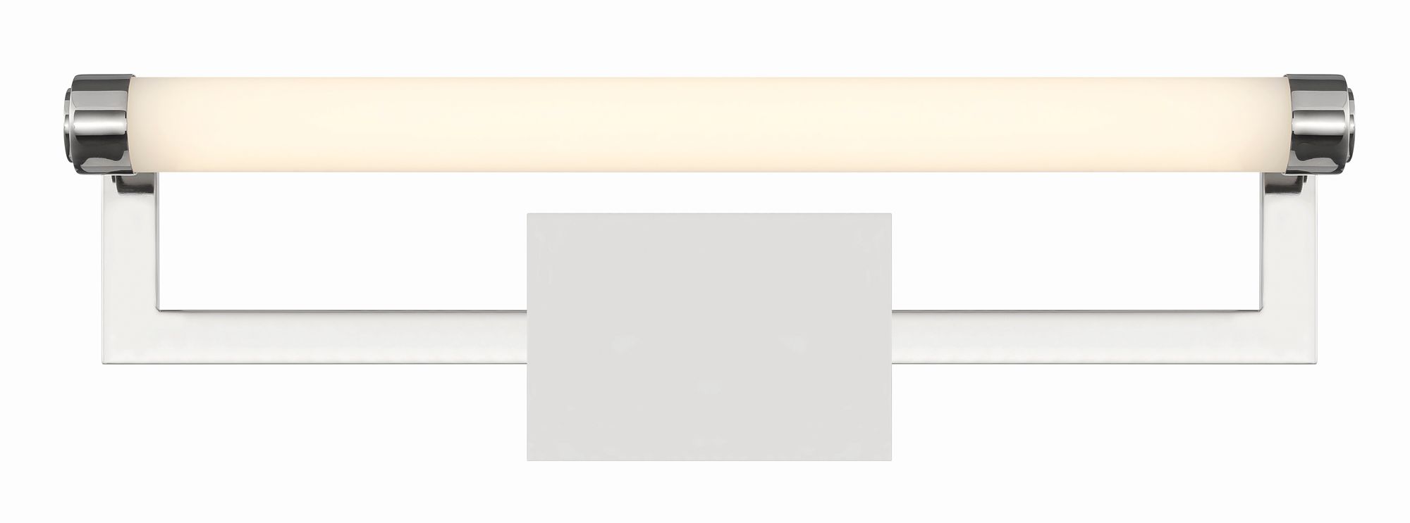 Image 3 Crystorama Clinton 26.25'' LED Polished Nickel Picture Light more views