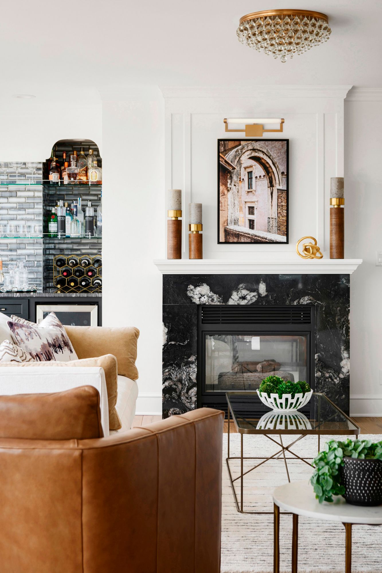 Image 5 Crystorama Clinton 26.25'' LED Vibrant Gold Picture Light more views