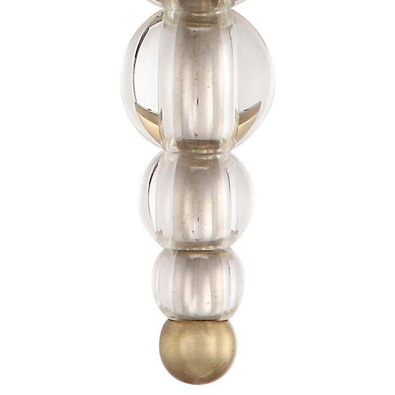 Image 4 Crystorama Clover 16" High Aged Brass Wall Sconce more views