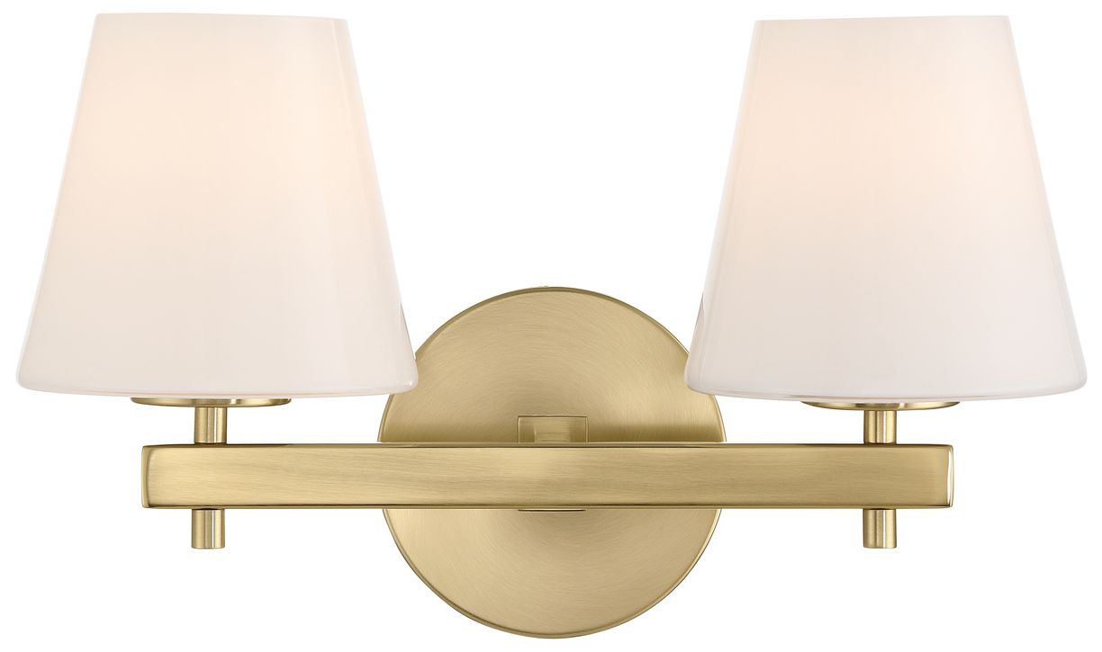 Crystorama Colton 16'' Vibrant Gold Sconce