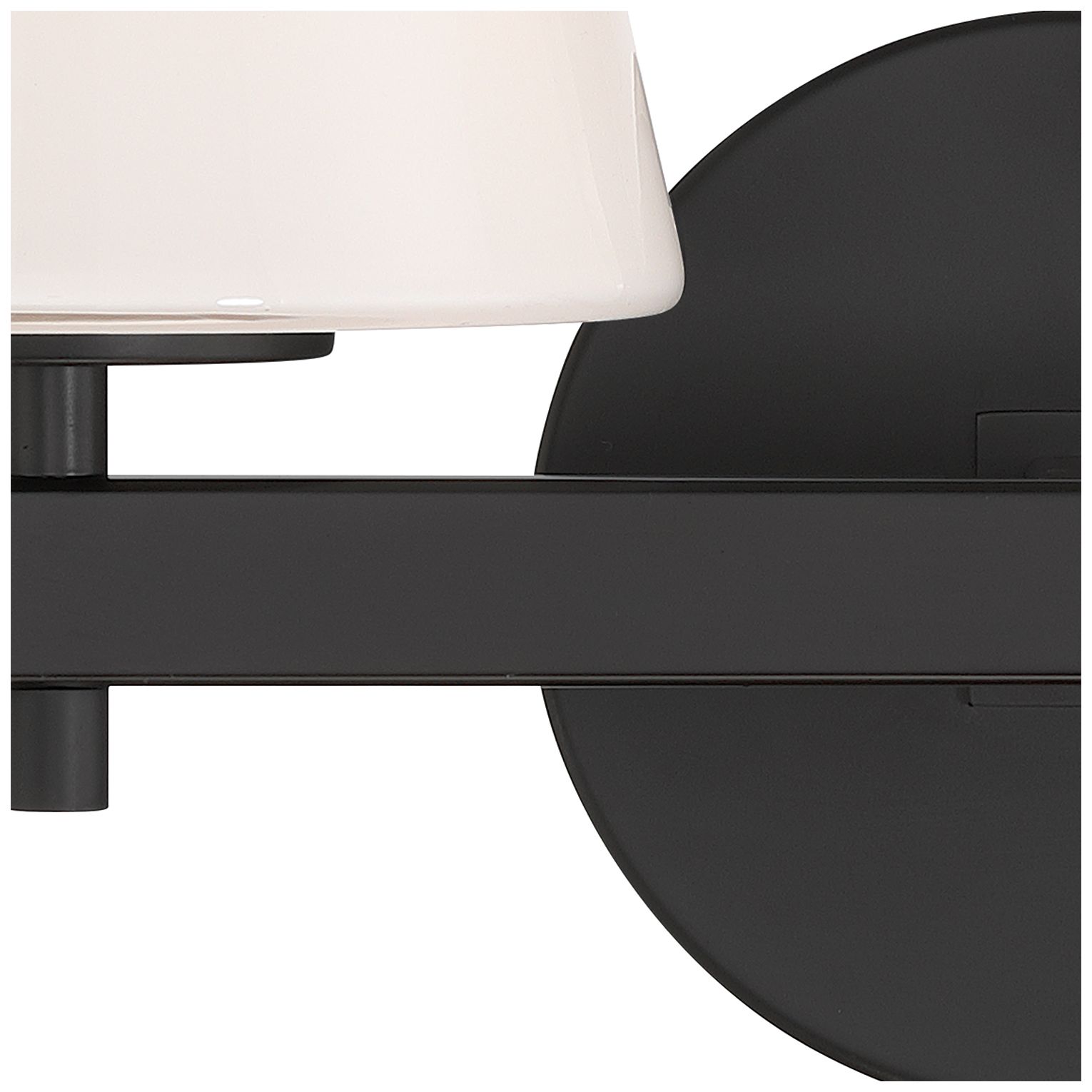 Image 5 Crystorama Colton 16in.  Black Sconce more views