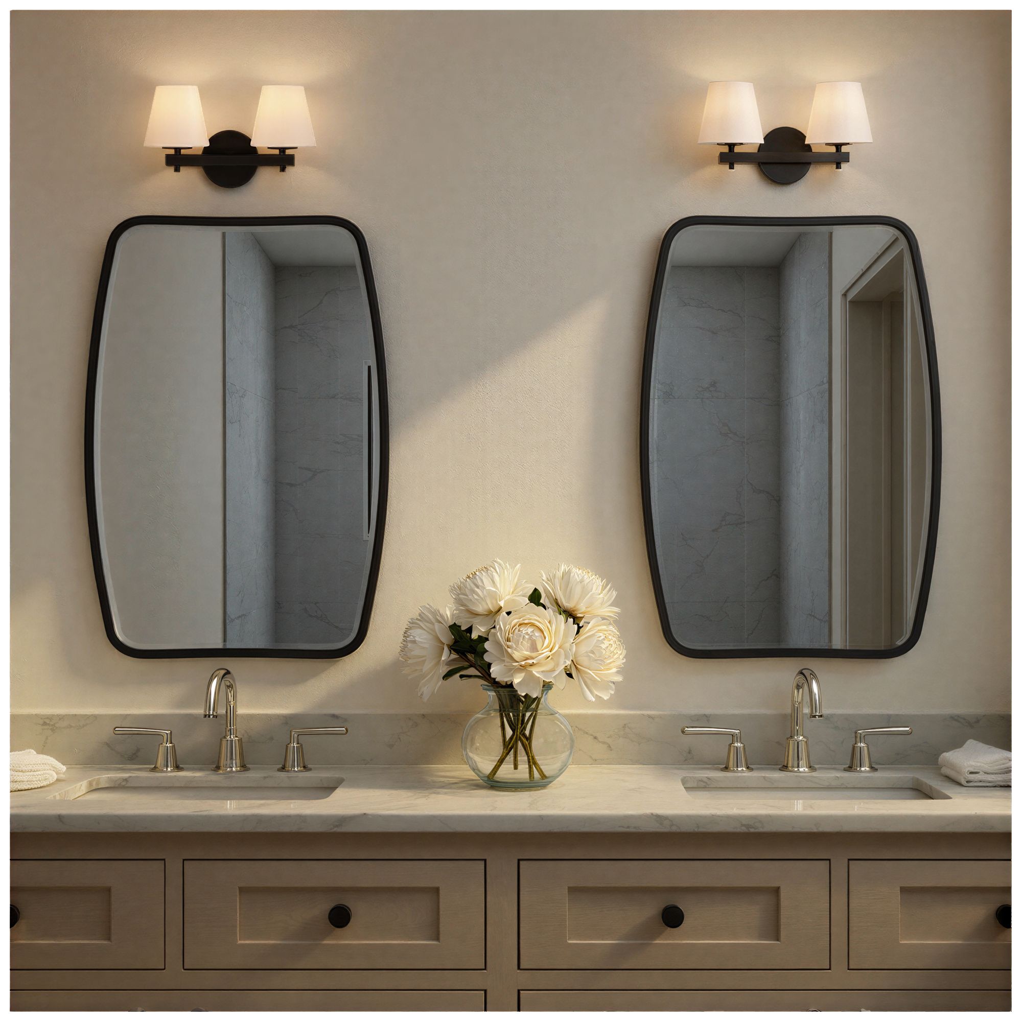 Image 6 Crystorama Colton 16in.  Black Sconce more views