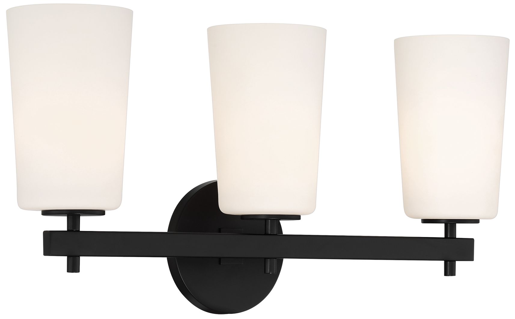 Image 2 Crystorama Colton 23.25'' Black Bathroom Vanity more views