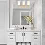 6_Crystorama Colton 23 1/2" Wide 3-Light Aged Brass Bath Light more views