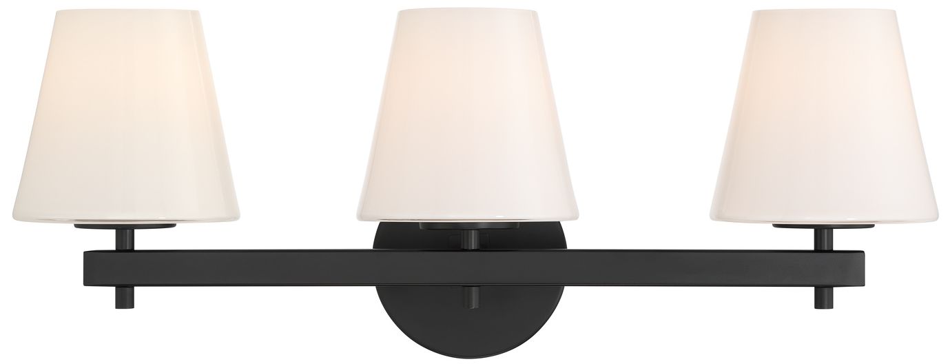 Crystorama Colton 24.5'' Black Bathroom Vanity