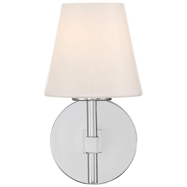 2066x Crystorama Colton 6'' Polished Chrome Sconce - #2066X | Lamps Plus
