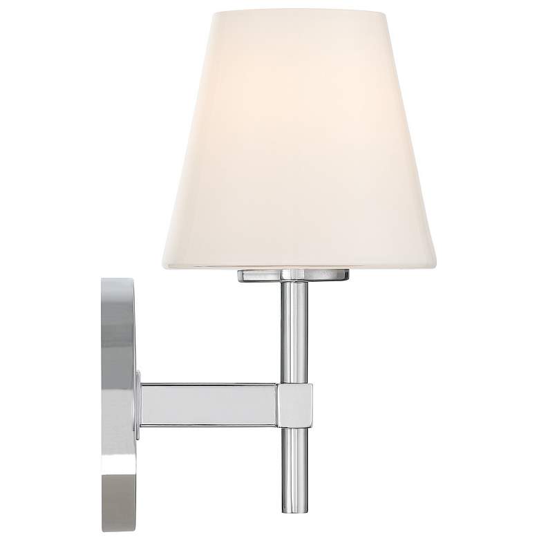2066x Crystorama Colton 6'' Polished Chrome Sconce - #2066X | Lamps Plus
