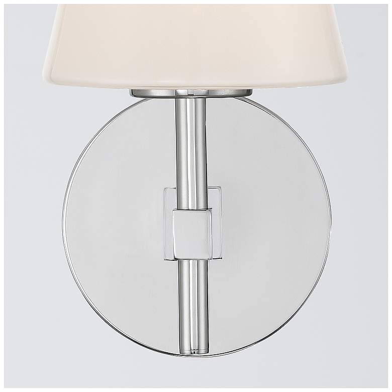 2066x Crystorama Colton 6'' Polished Chrome Sconce - #2066X | Lamps Plus