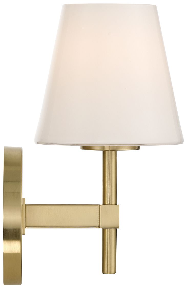 Image 4 Crystorama Colton 6'' Vibrant Gold Sconce more views