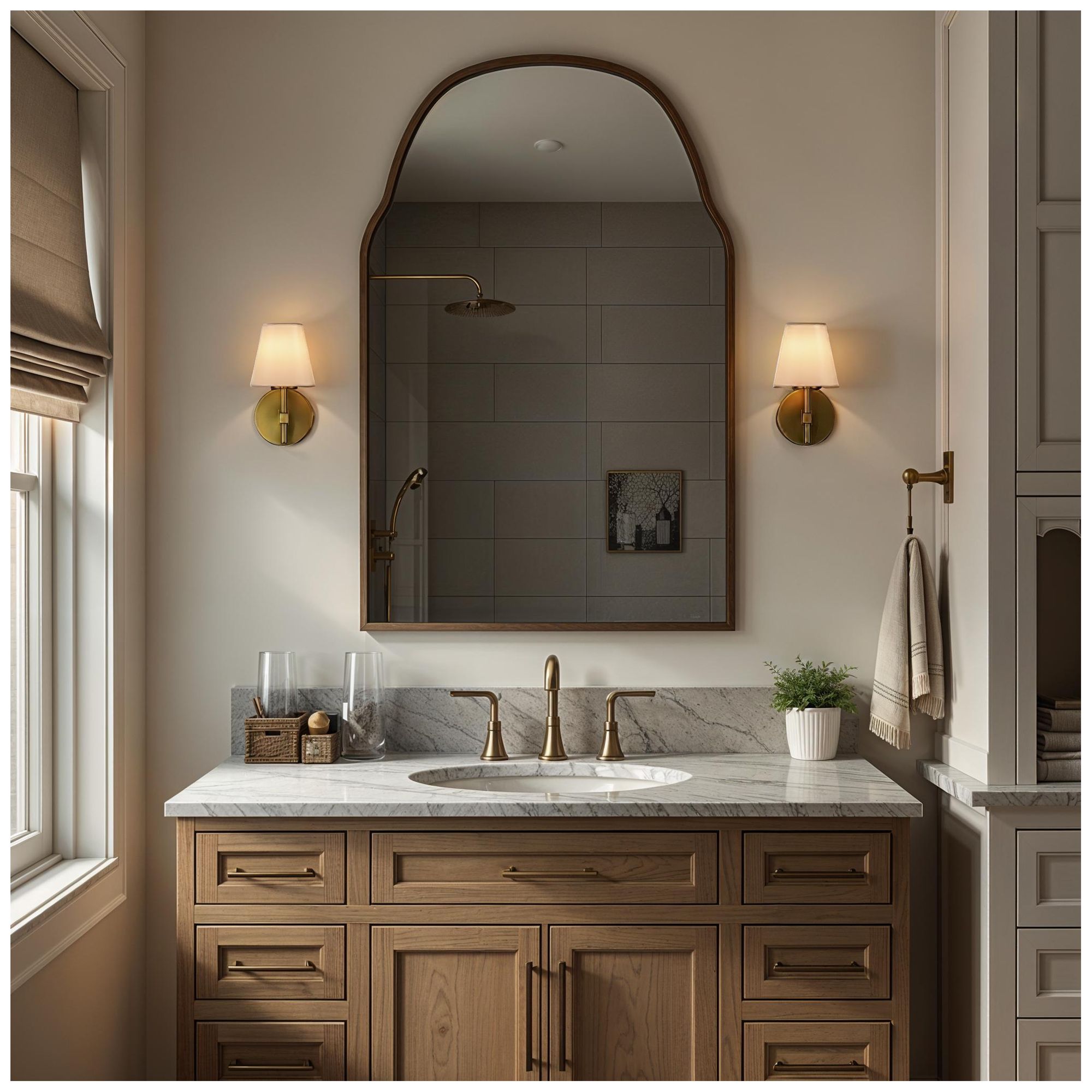 Image 6 Crystorama Colton 6'' Vibrant Gold Sconce more views