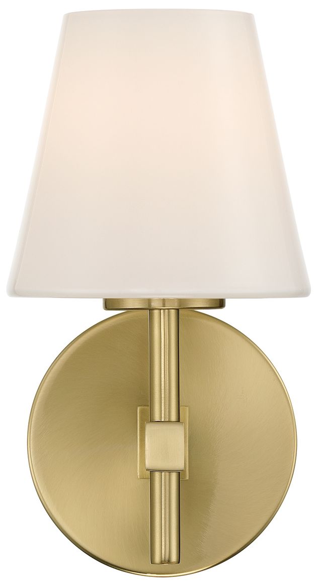 Image 3 Crystorama Colton 6in.  Vibrant Gold Sco more views