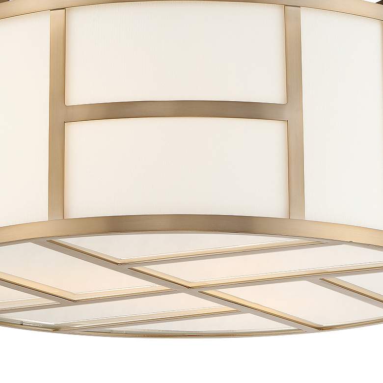 Image 5 Crystorama Danielson 16 1/2" Wide Vibrant Gold Ceiling Light more views