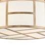 5_Crystorama Danielson 16 1/2" Wide Vibrant Gold Ceiling Light more views