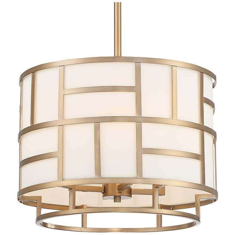 Image 2 Crystorama Danielson 16 3/4" Wide Vibrant Gold Chandelier
