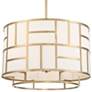 Crystorama Danielson 24 3/4" Wide Vibrant Gold Chandelier