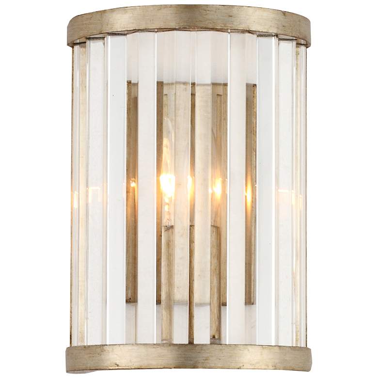 Image 1 Crystorama Darcy 10 inch High Distressed Twilight Wall Sconce