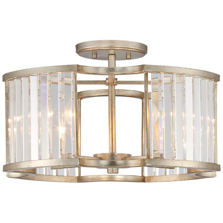 Crystorama Darcy 18&quot; Wide Distressed Twilight Ceiling Light