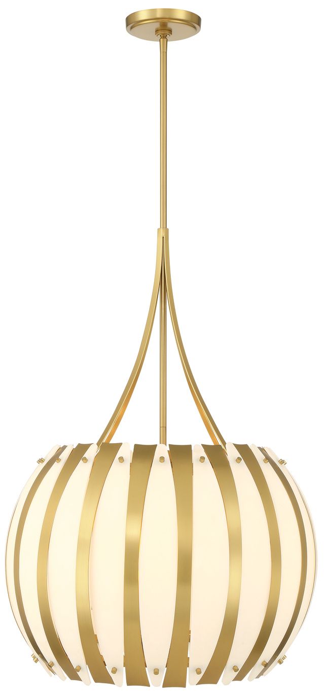 Image 3 Crystorama Daria 20.5'' Luxe Gold Chandelier more views