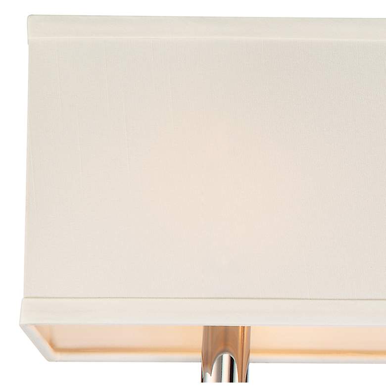 Image 2 Crystorama Dixon 11 1/4" High Nickel 3-Light Wall Sconce more views