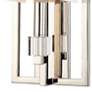 3_Crystorama Dixon 15"H Polished Nickel 1-Light Wall Sconce more views