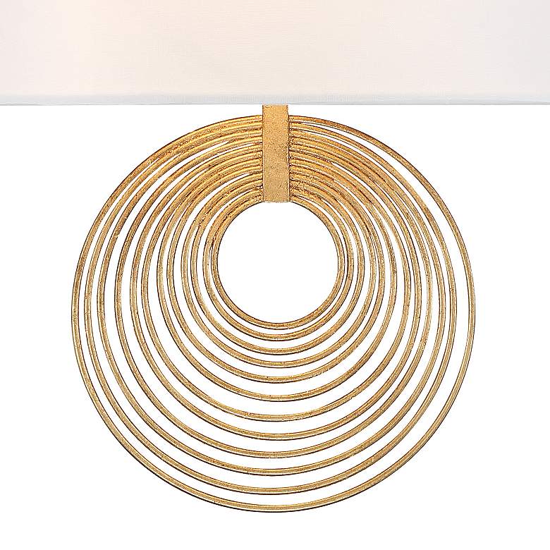 Image 3 Crystorama Doral 14" High Renaissance Gold Wall Sconce more views