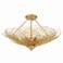 Crystorama Doral 24"W Renaissance Gold 6-Light Ceiling Light