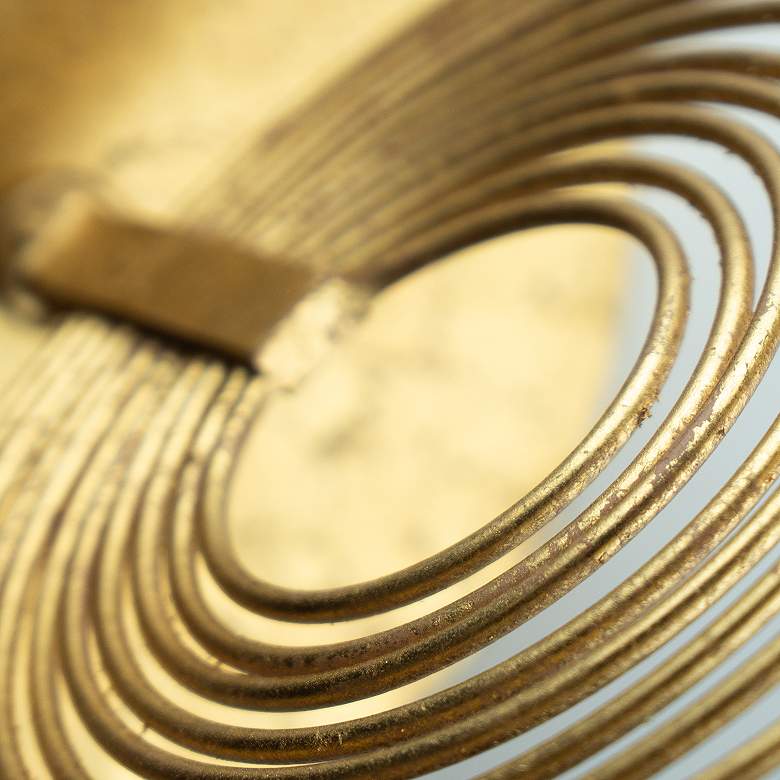 Image 7 Crystorama Doral 24"W Renaissance Gold 6-Light Ceiling Light more views