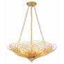 2_Crystorama Doral 6 Light Renaissance Gold Chandelier