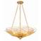 Crystorama Doral 6 Light Renaissance Gold Chandelier