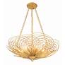 5_Crystorama Doral 6 Light Renaissance Gold Chandelier more views