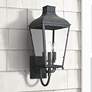 Crystorama Dumont 17 1/2" High Graphite Outdoor Wall Light