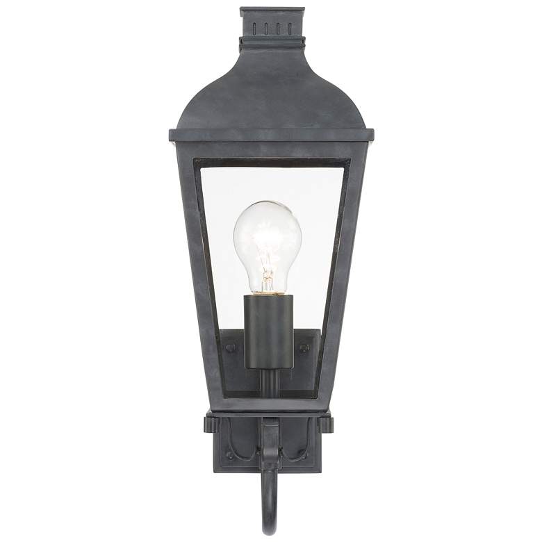 Image 3 Crystorama Dumont 17 1/2 inch High Graphite Outdoor Wall Light more views