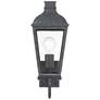Crystorama Dumont 17 1/2" High Graphite Outdoor Wall Light