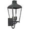 Crystorama Dumont 23 1/2" High Graphite Outdoor Wall Light