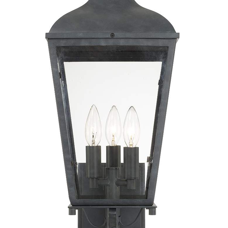 Image 4 Crystorama Dumont 23 1/2" High Graphite Outdoor Wall Light more views