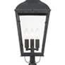 4_Crystorama Dumont 23" High Graphite Outdoor Post Light more views