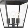 5_Crystorama Dumont 25" High Graphite Outdoor Post Light more views