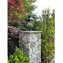 7_Crystorama Dumont 25" High Graphite Outdoor Post Light more views