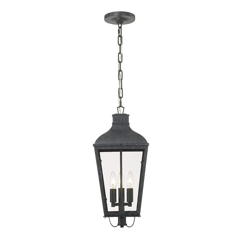 Image 2 Crystorama Dumont 3-Light Outdoor Hanging Light more views