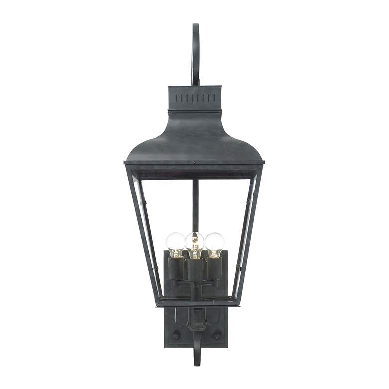 Image 3 Crystorama Dumont 32" High Graphite Outdoor Wall Light more views